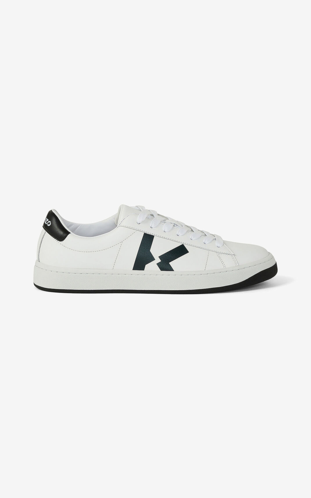 Kenzo Läder Kourt K Logo Sneakers Herr | 50746-DYJA